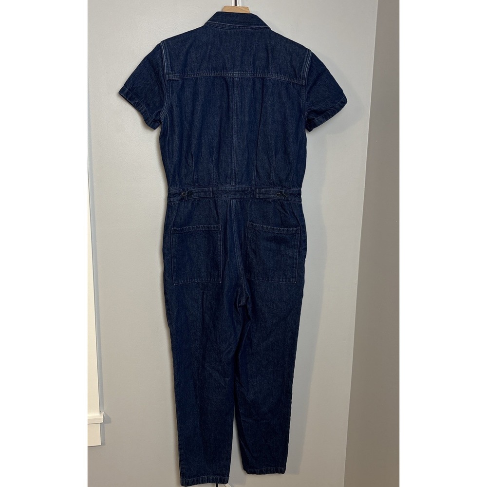 Outerknown Women's Small S.E.A. Sea Suit Jumpsuit Coveralls Denim $188 NEW - Picture 9 of 11